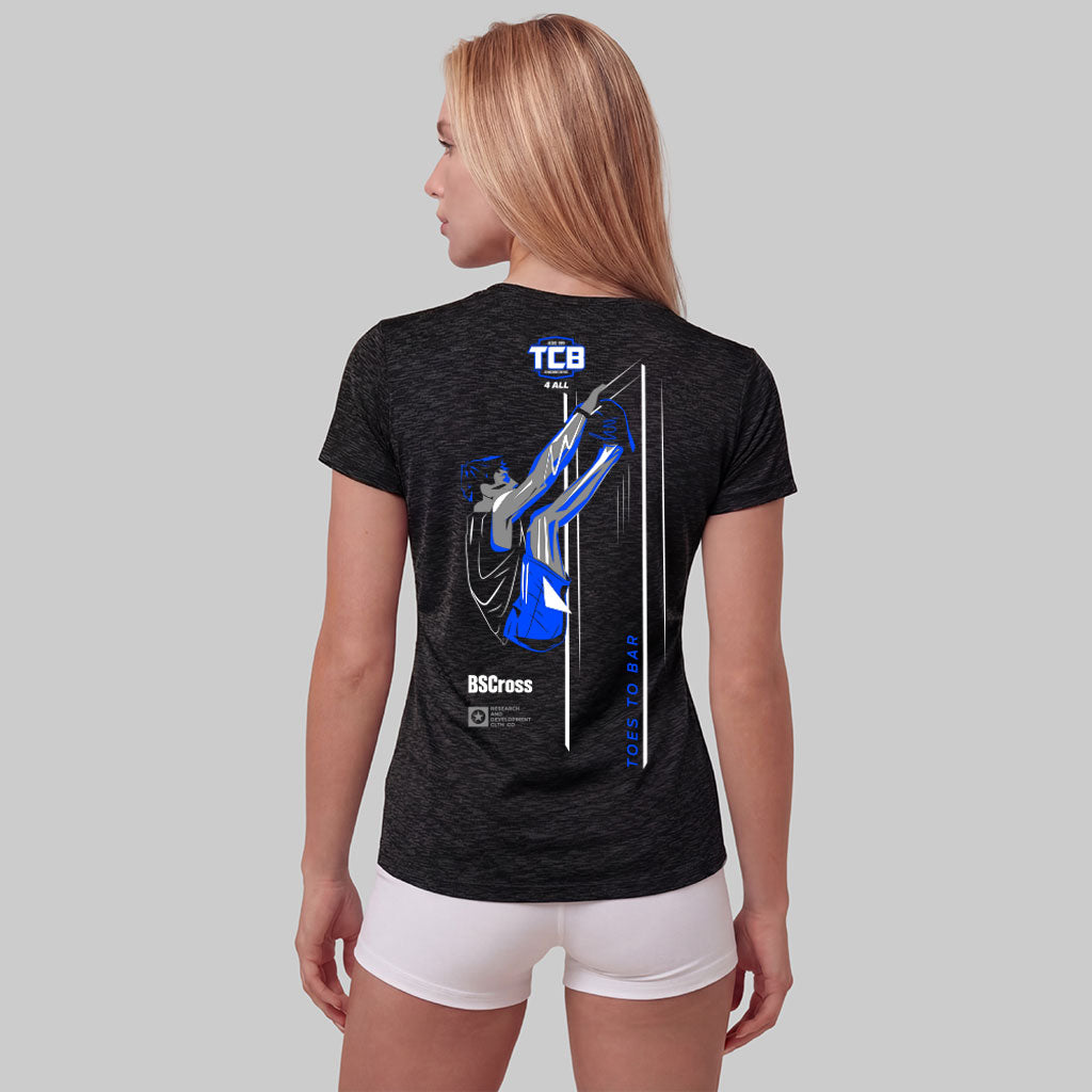 Camiseta Feminina TCB 4ALL 2026 - Preta Mescla