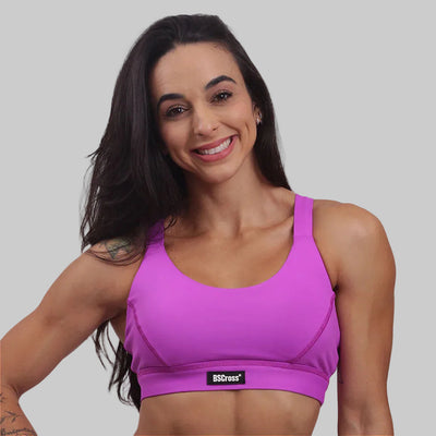 Top Alça Cruzada - Purple