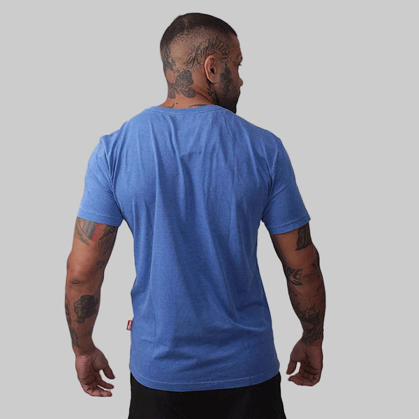 Camiseta Mas. Stonada BS - Azul