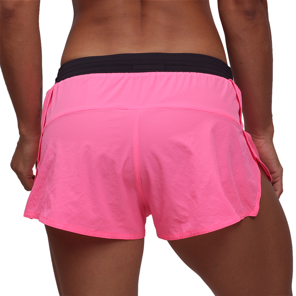Short Fem Run - Rosa Neon