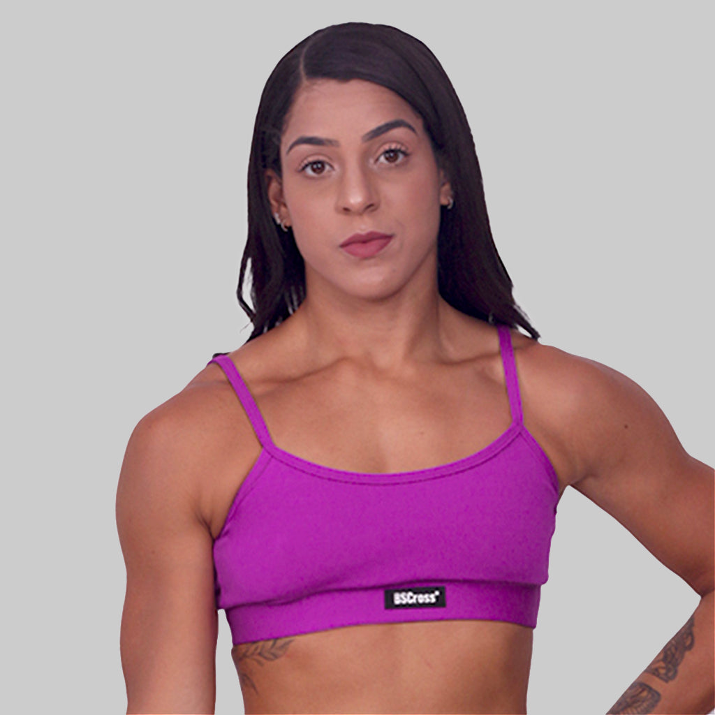 Top Básico Costa Nua - Odalisca (Roxo)