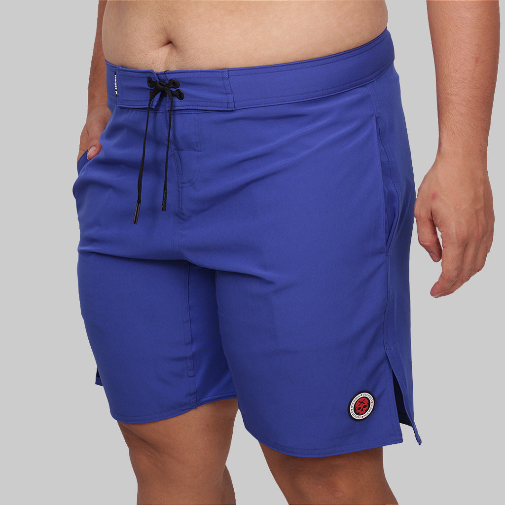 Berm Masc One Color Plus Size  - Royal