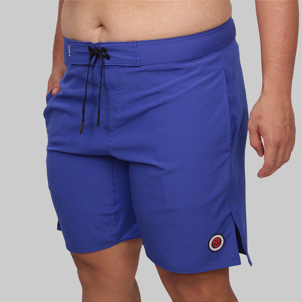 Berm Masc One Color Plus Size  - Royal