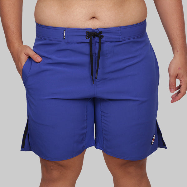 Berm Masc One Color Plus Size  - Royal
