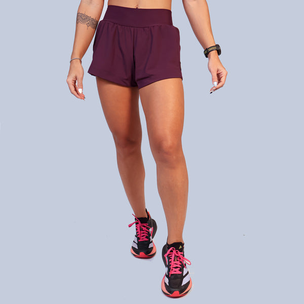 Short Solto c/ Short Interno - Uva