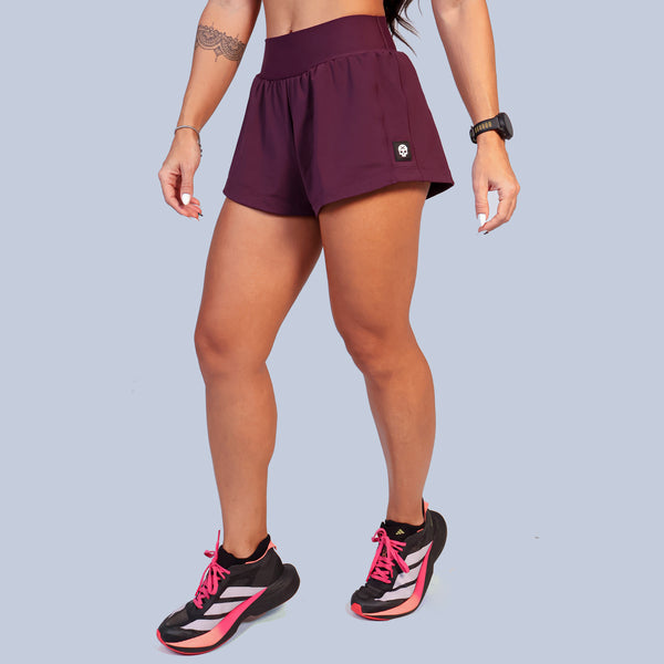Short Solto c/ Short Interno - Uva
