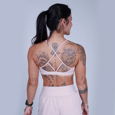 Top c/ Alças Cruzadas - Nude