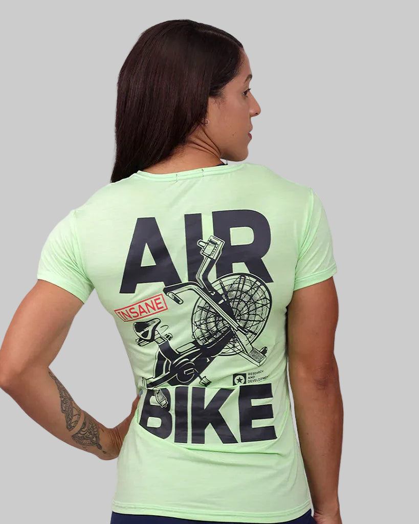 Camiseta fem. BS Air Bike - Verde
