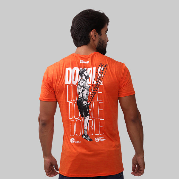 Camiseta Mas. BSCross Double - Laranja