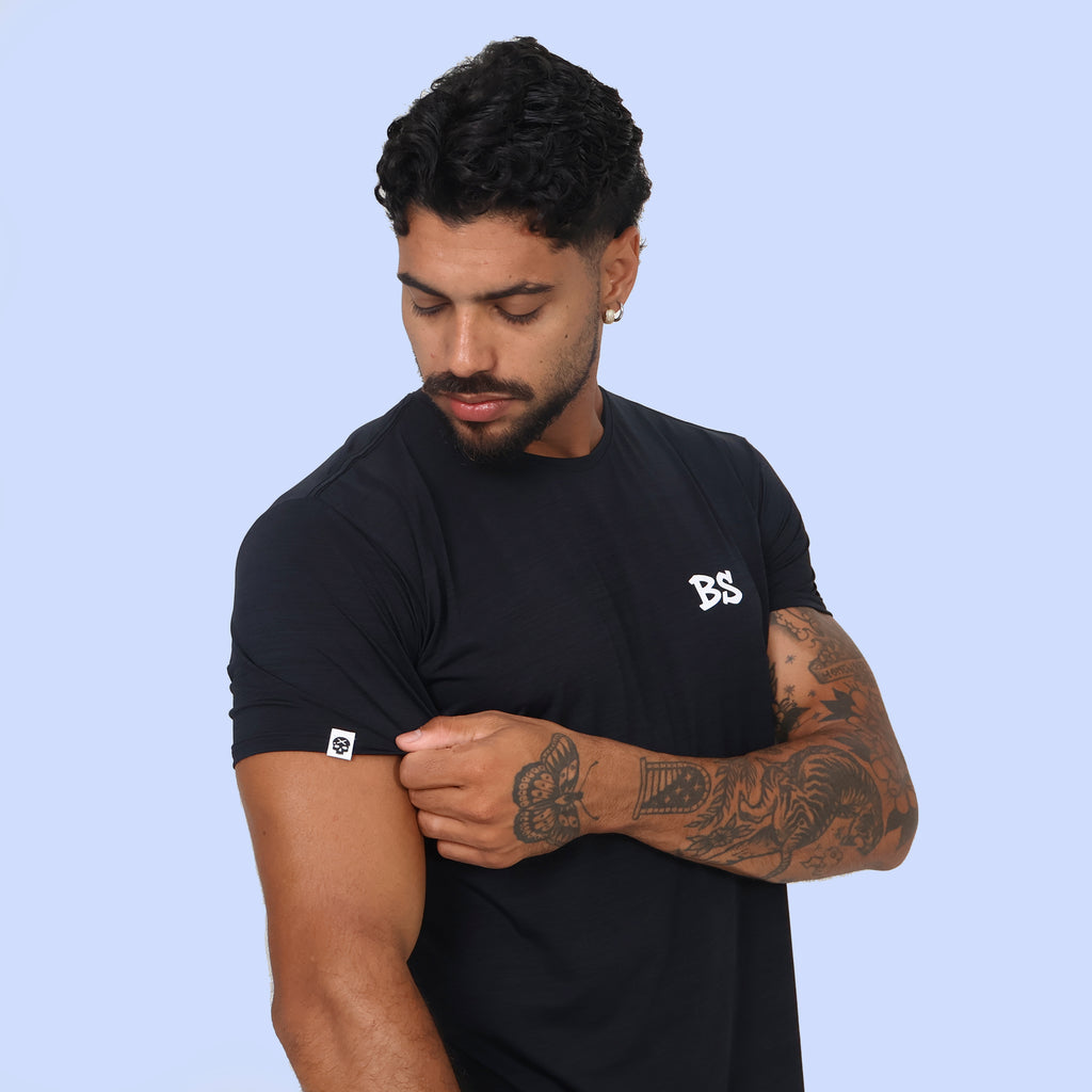 Camiseta Básica BS - Preto