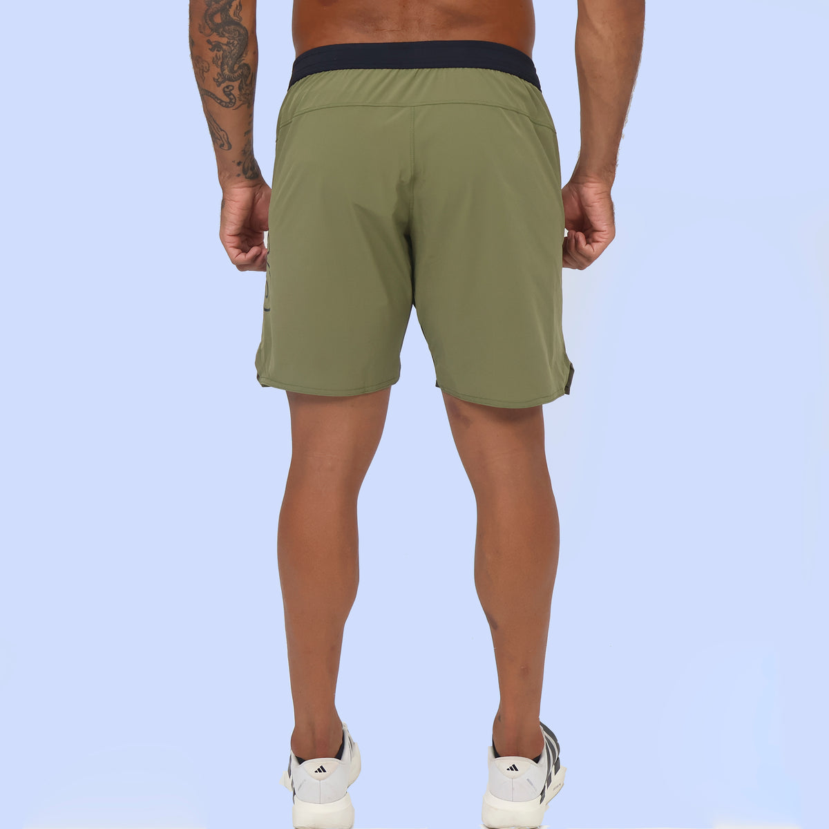 Short Tactel c/ bolso e Zíper - Avocado
