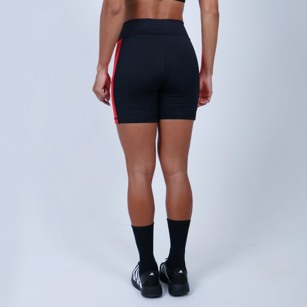 Short c/ Bolso Lateral Contrastante - Preto