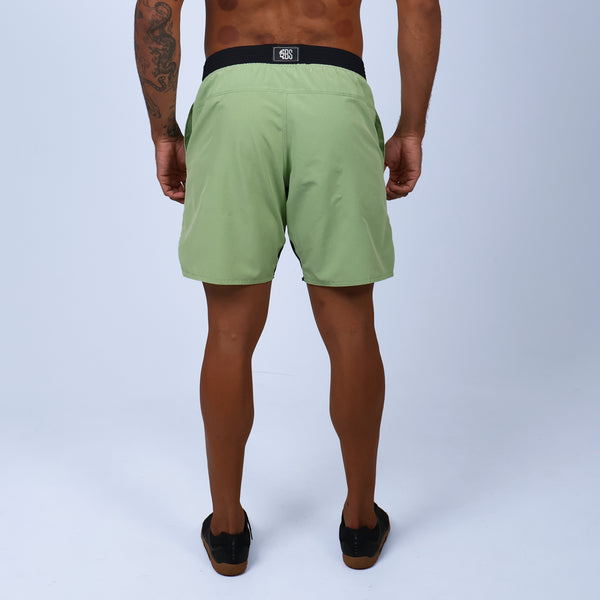 Short Tactel Cós Estreito - Verde Claro