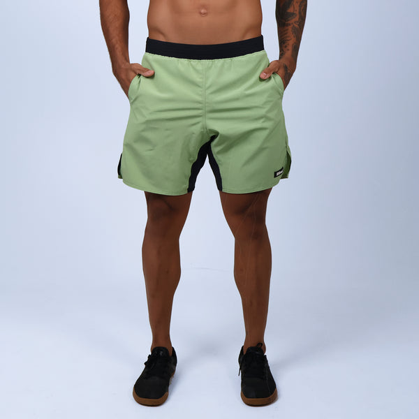 Short Tactel Cós Estreito - Verde Claro