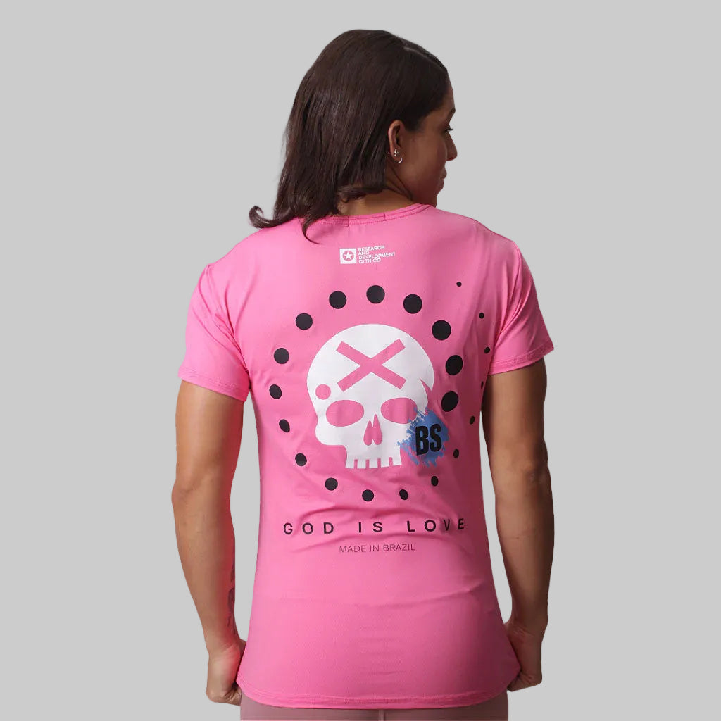 Camiseta fem. BS God Is Love - Liso Luciana
