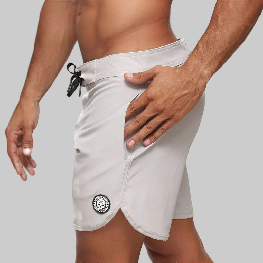 Bermuda Speed One Color - Cinza Claro