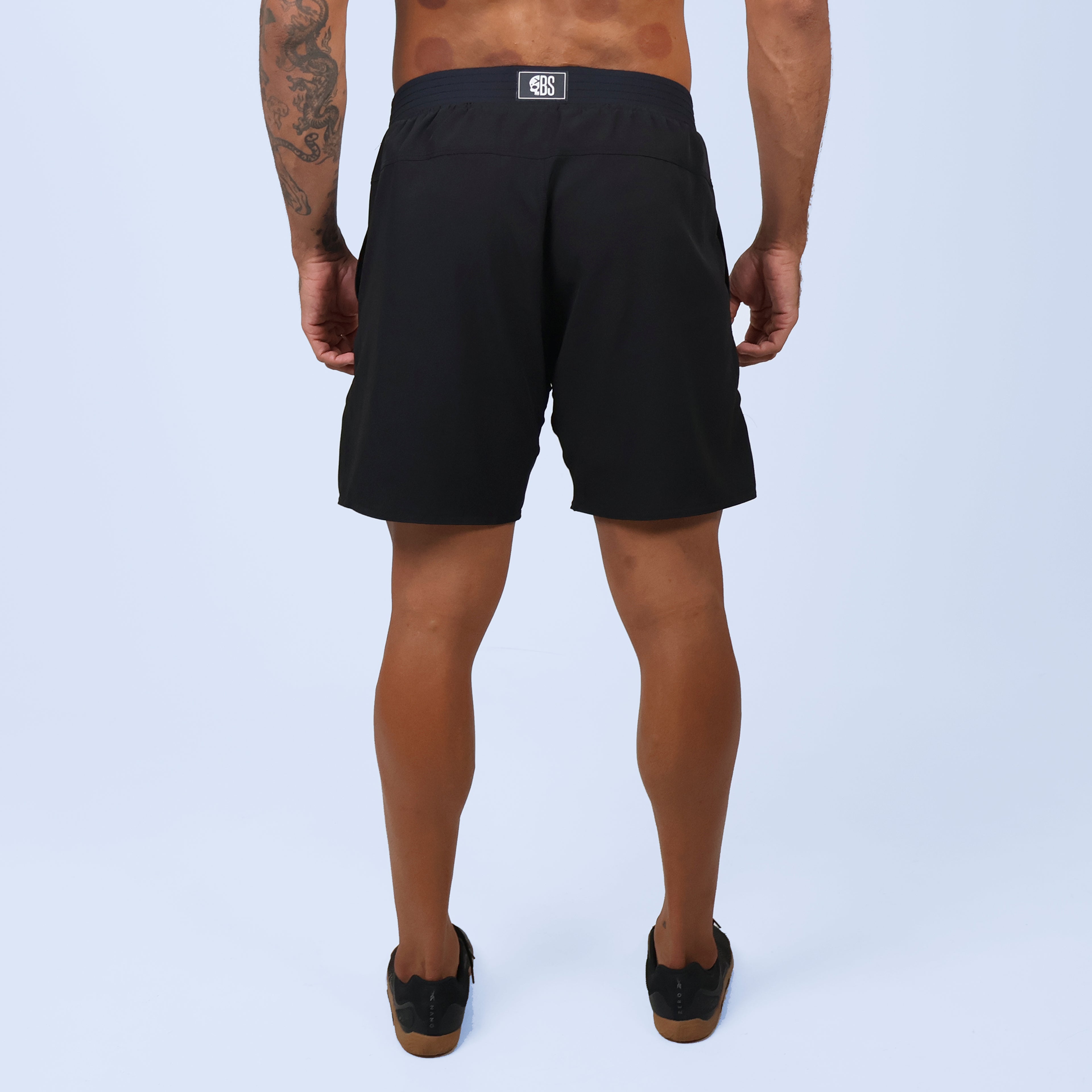 Short masc Cós Estreito- Preto