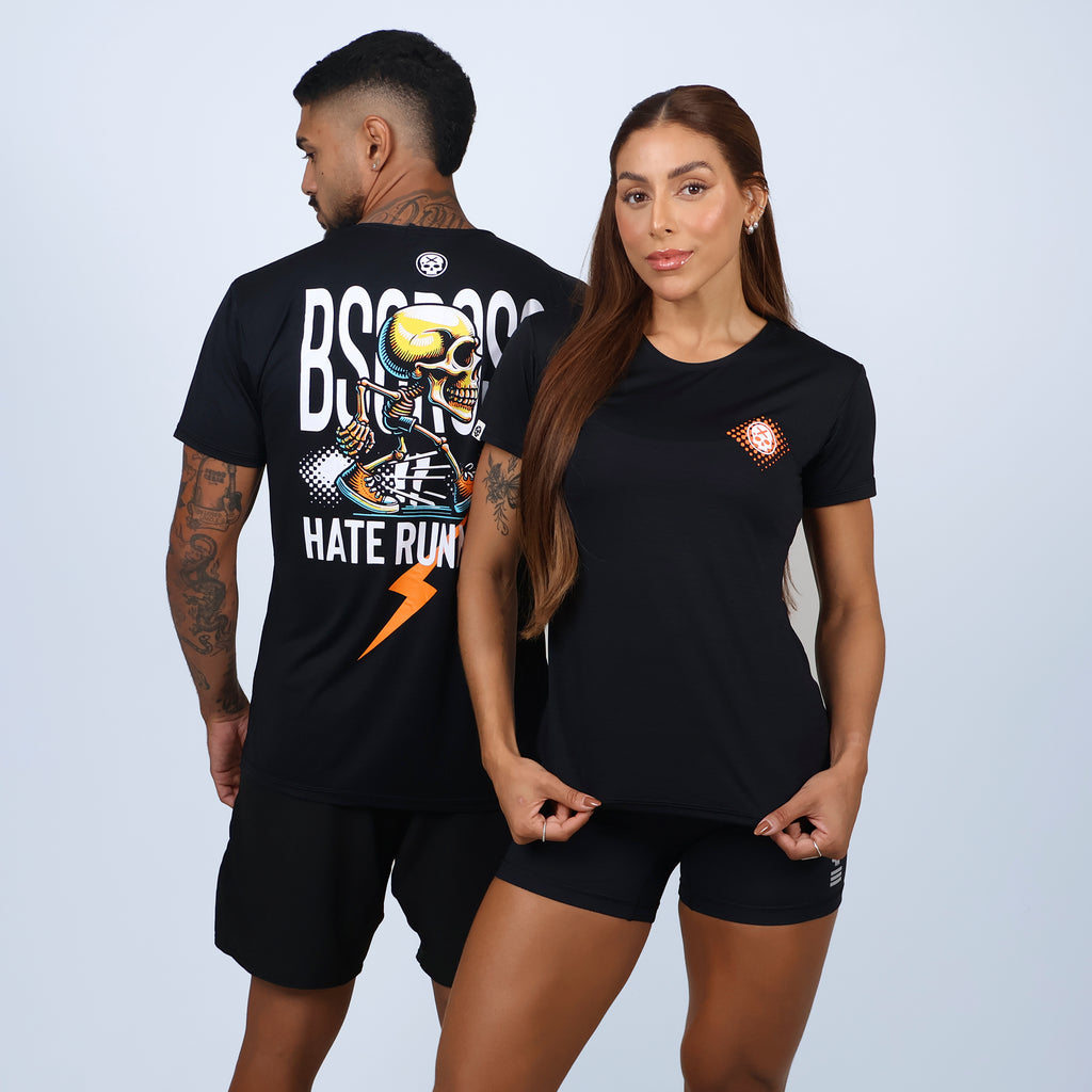 Camiseta Skull Running - Preto