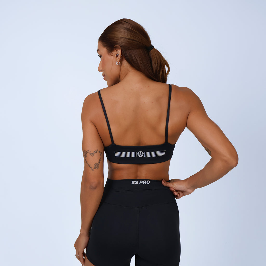 Short s/ Costura c/ Bolso no Cós - Preto