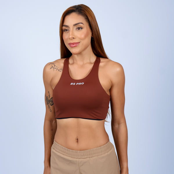 Top Nadador c/ Bolso BS PRO - Liso Couro