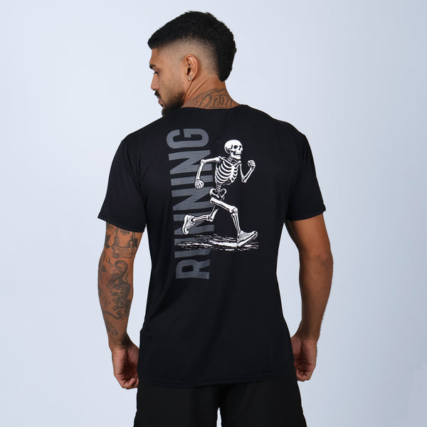 Camiseta Skull Run - Preto