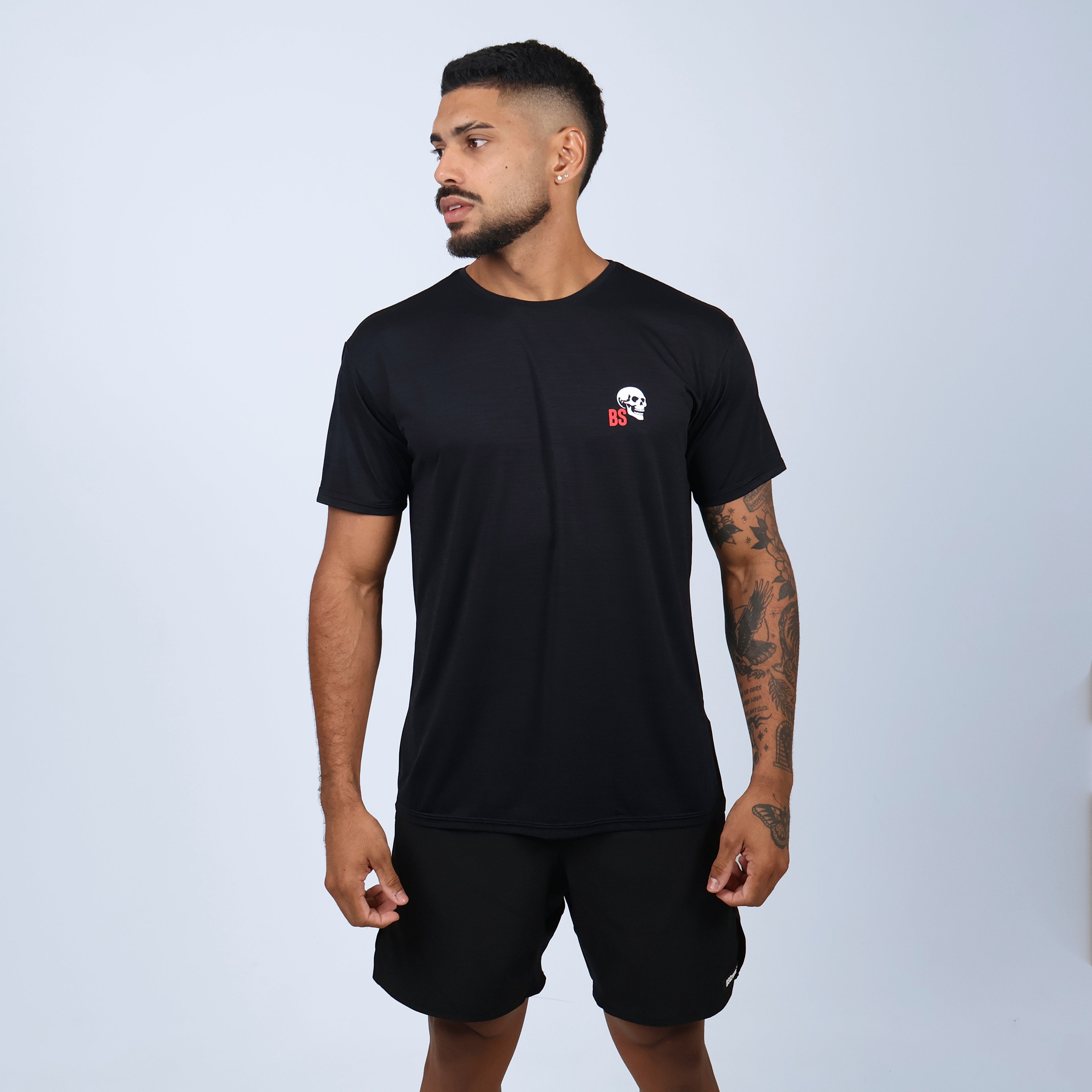 Camiseta Skull Run - Preto