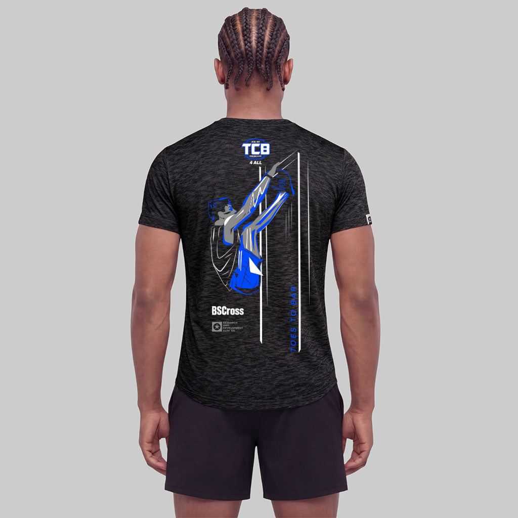 Camiseta Masculina TCB 4ALL  2026 - Preta Mescla