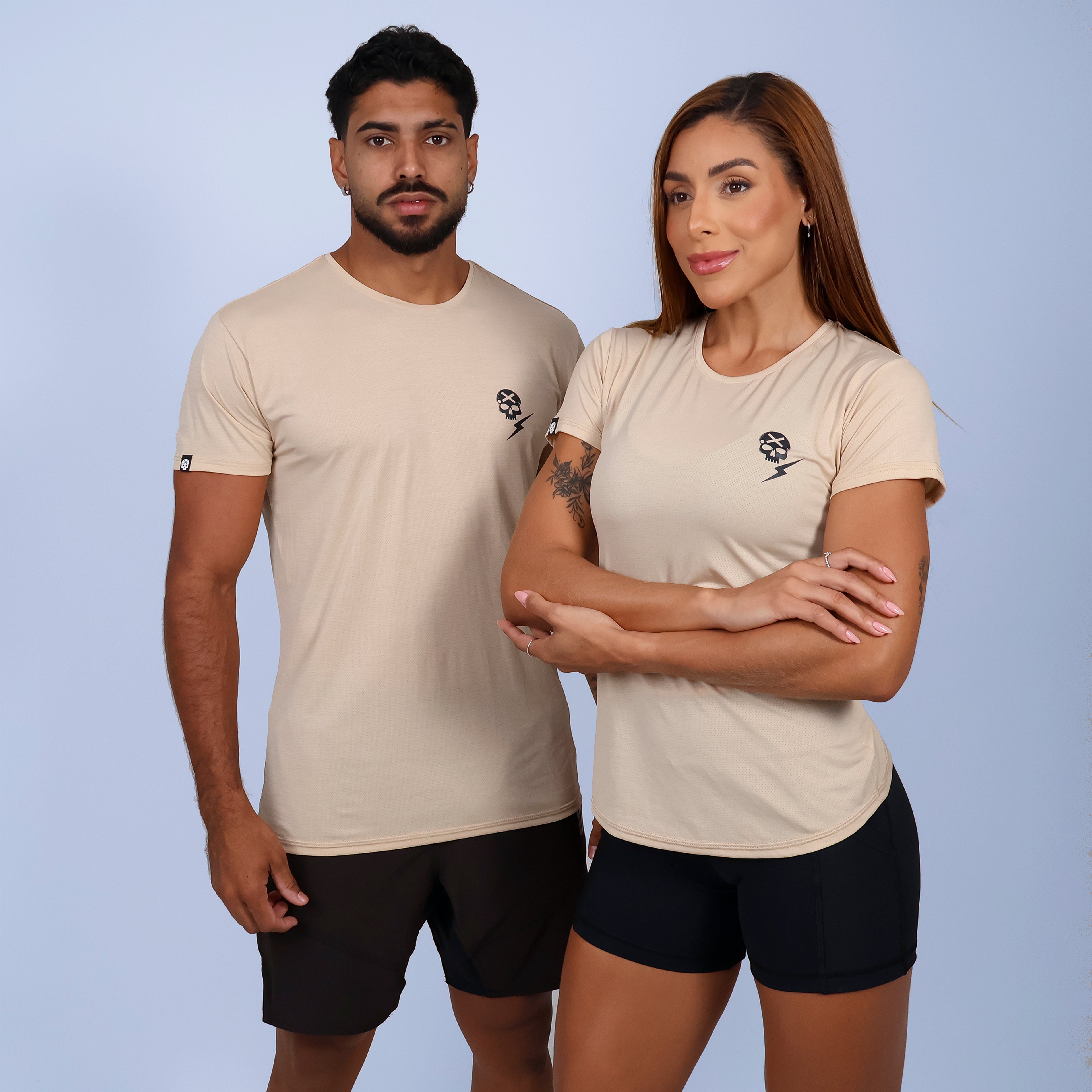 Camisa Skull Crazy - Pinhão Extra