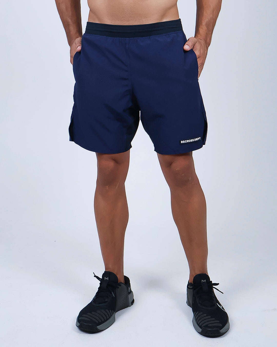 Short Masc c/ Short Térmico - Marinho