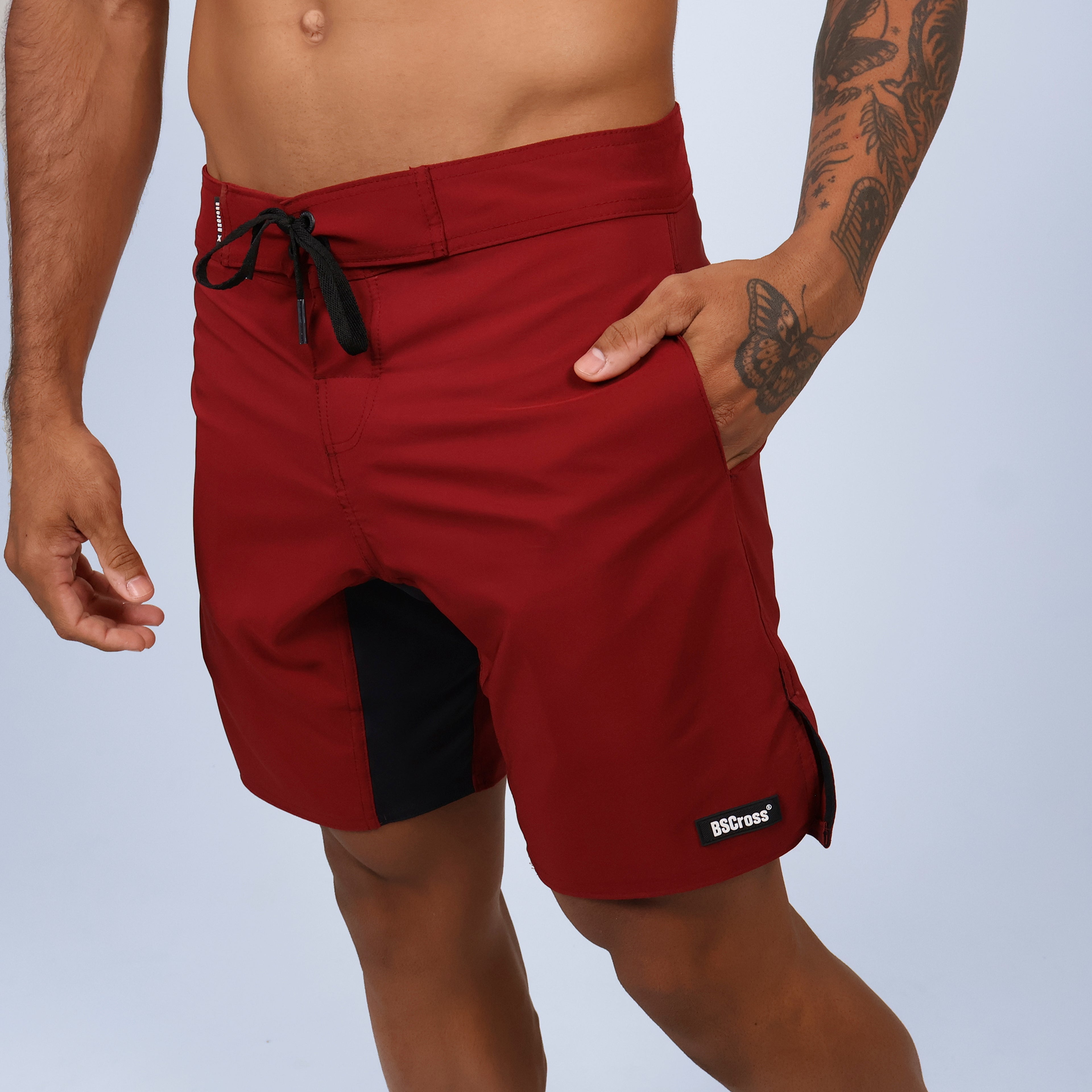 Bermuda One Color - Vinho