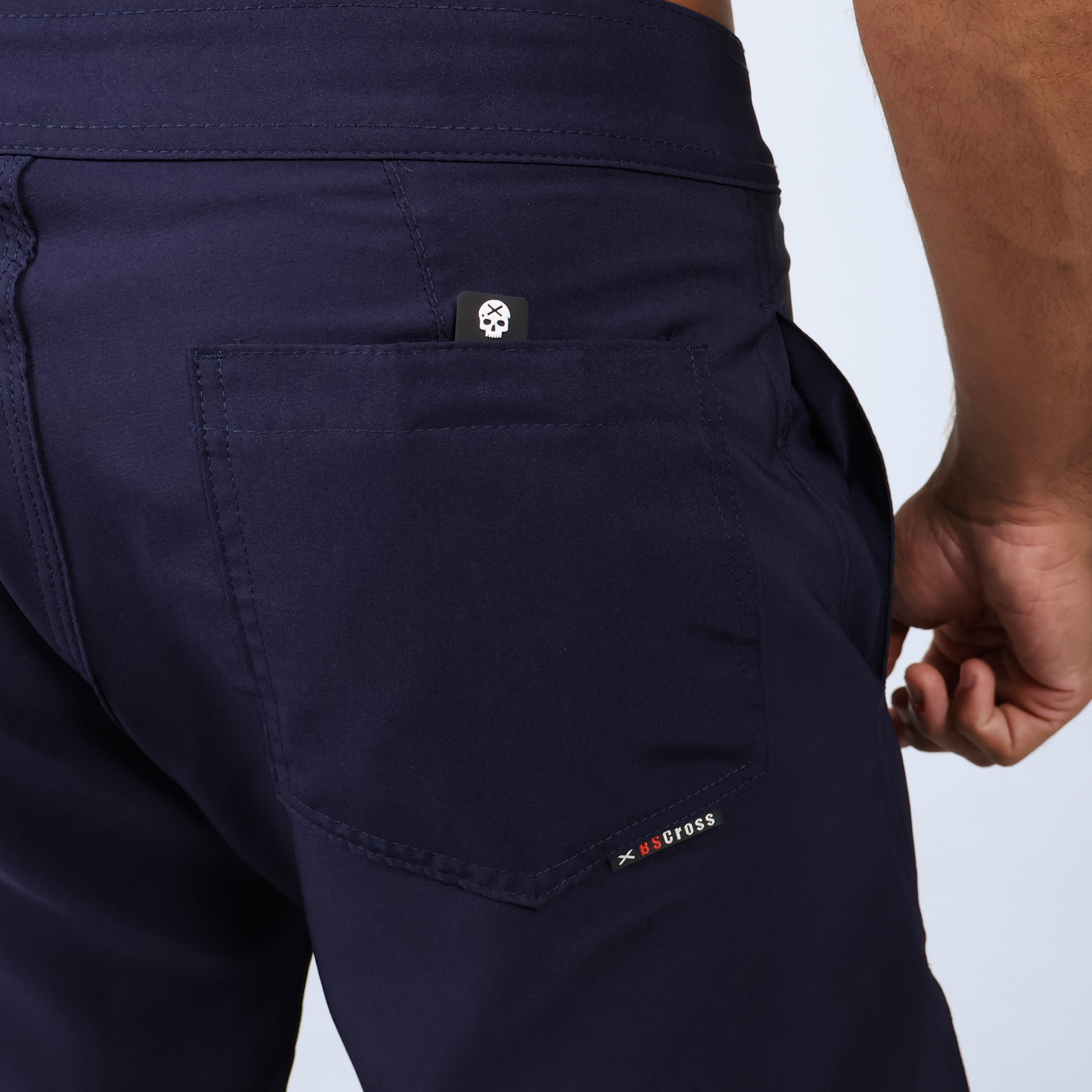 Bermuda One Color - Marinho