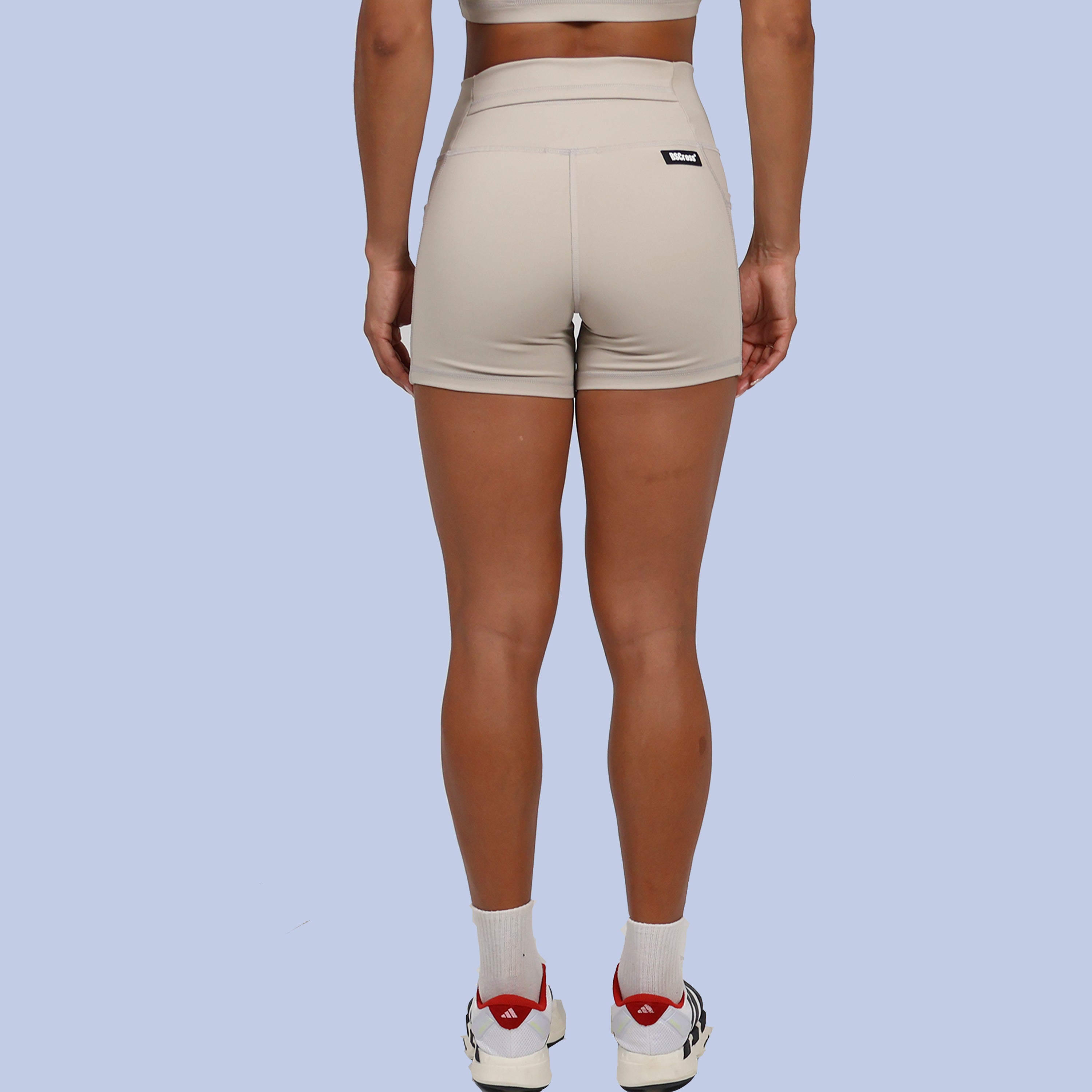 Short sem Costura c/ Bolso Lateral - Panna
