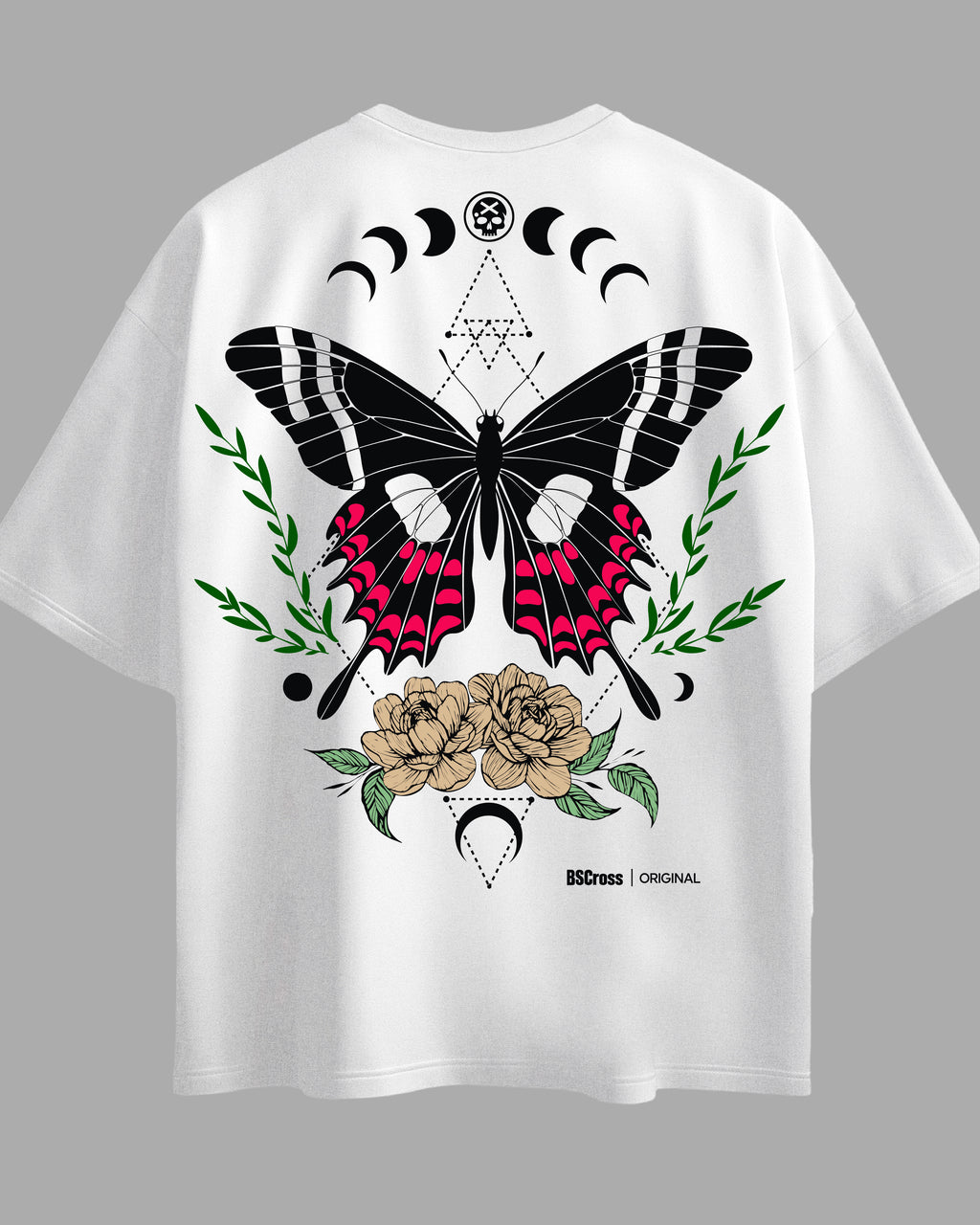 Oversized Exclusive - BS Butterfly Branca
