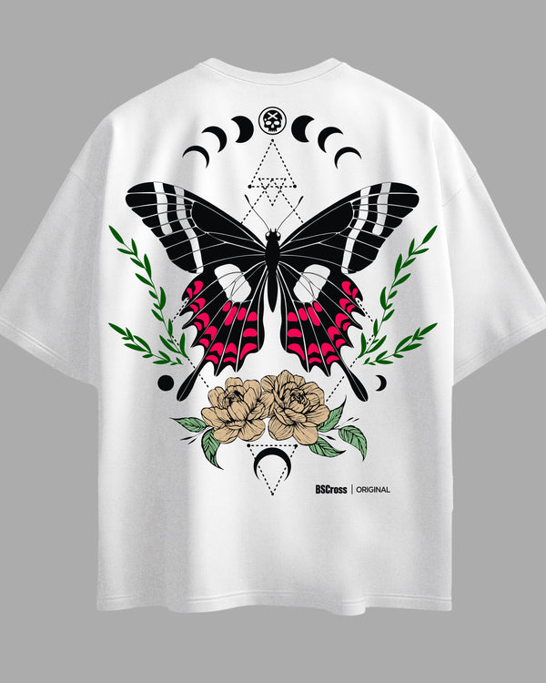 Oversized Exclusive - BS Butterfly Branca