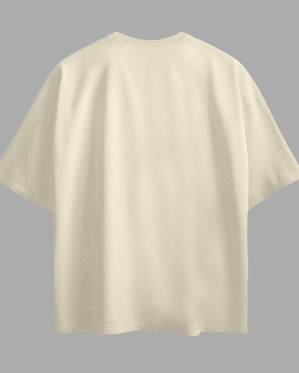 Oversized Exclusive - Signature Off White