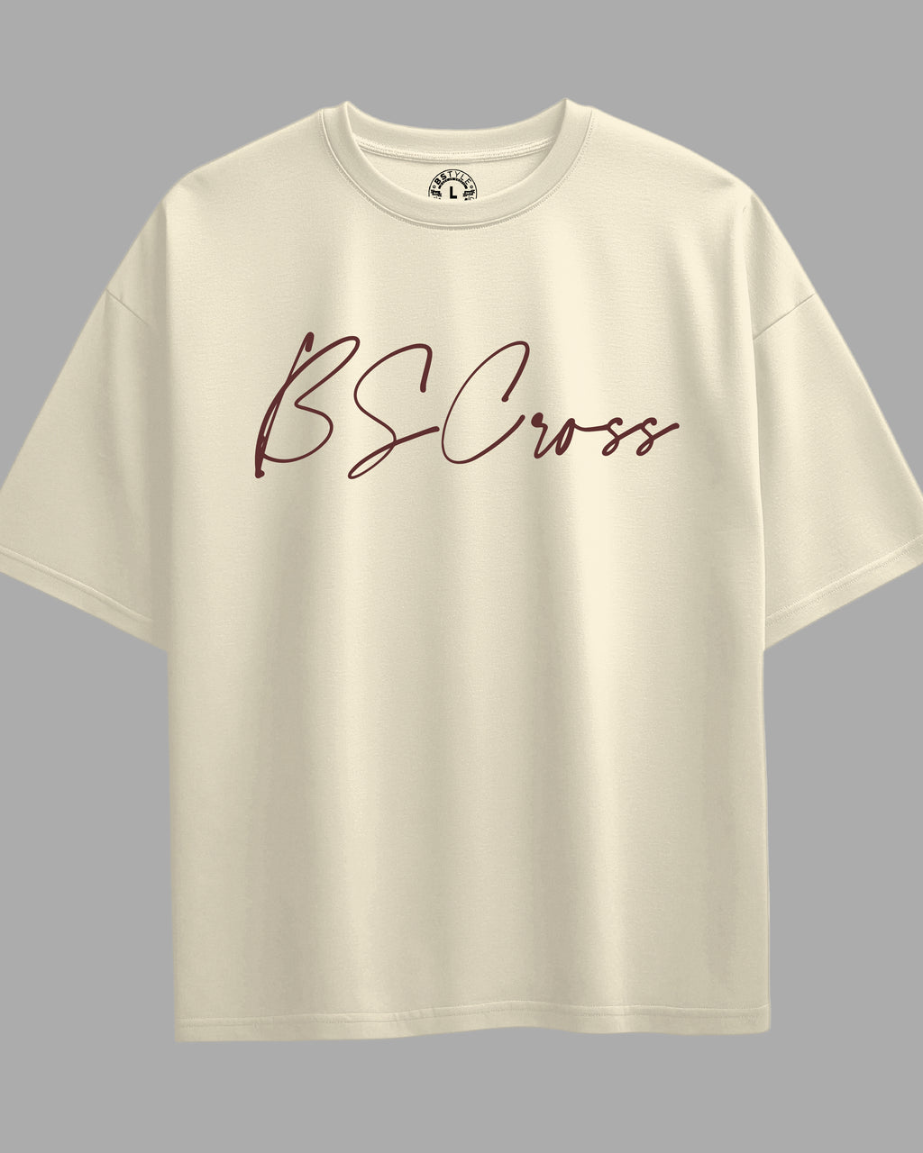 Oversized Exclusive - Signature Off White