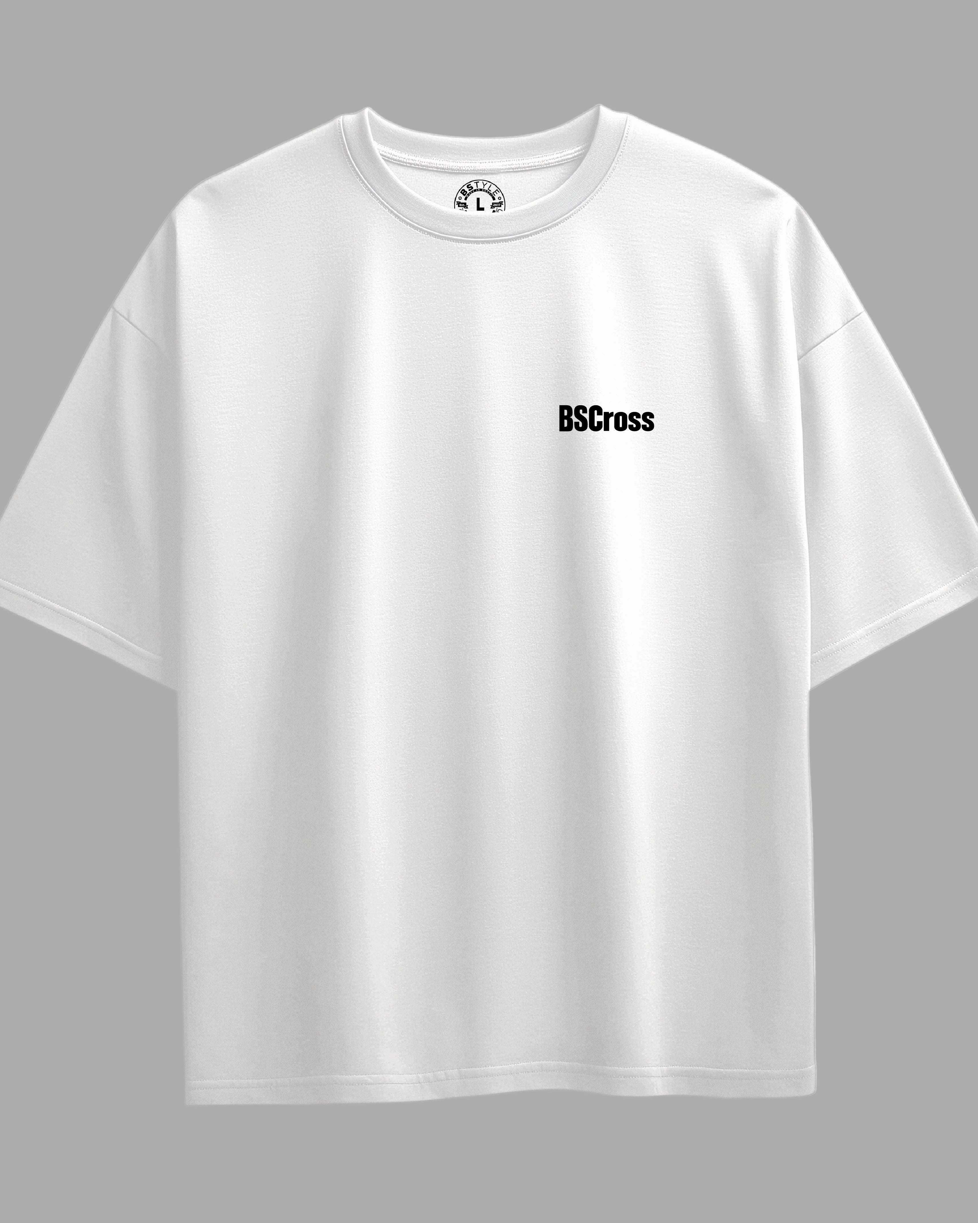 Oversized Exclusive - Caveira Elegante Branca