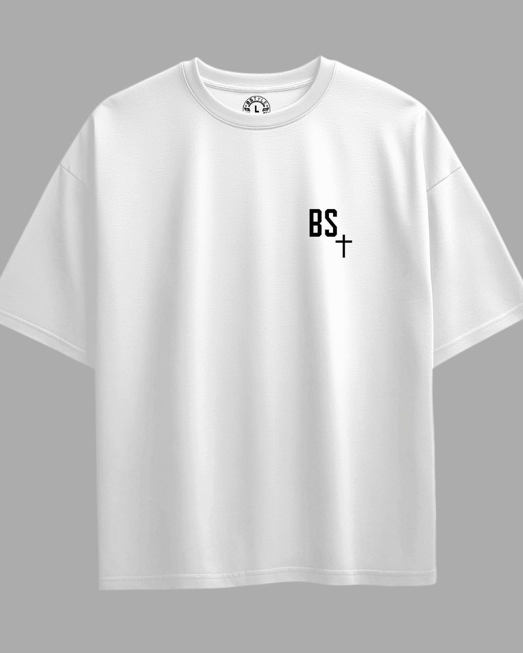 Oversized Exclusive - Cross Diamond Branca