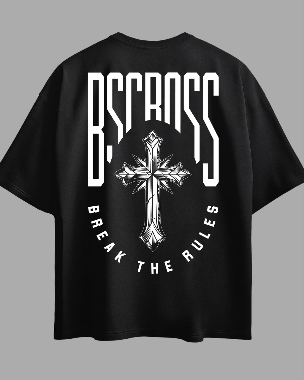 Oversized Exclusive - Cross Diamond Preta