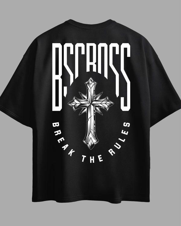 Oversized Exclusive - Cross Diamond Preta