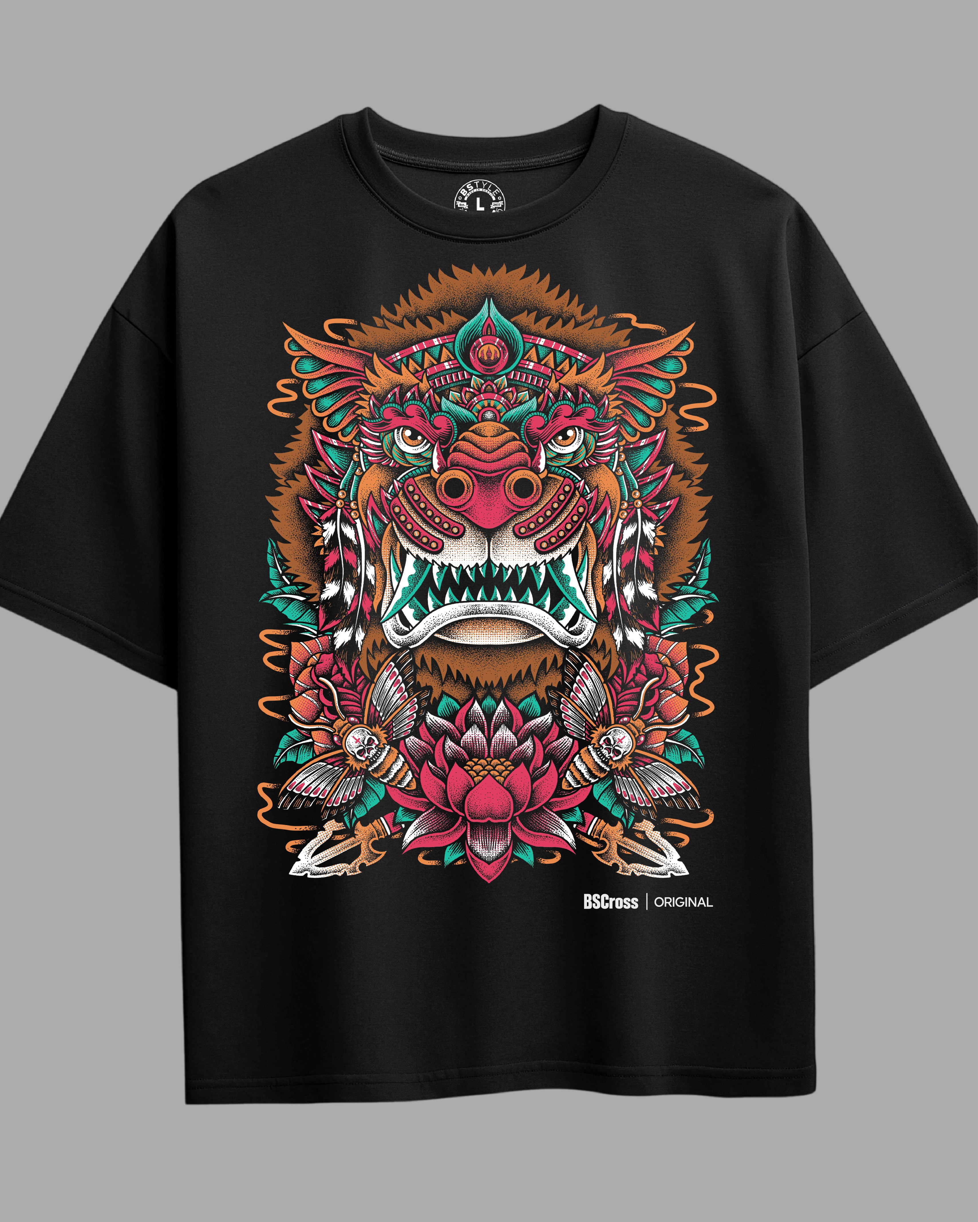 Oversized Exclusive - Dog Lion Preta