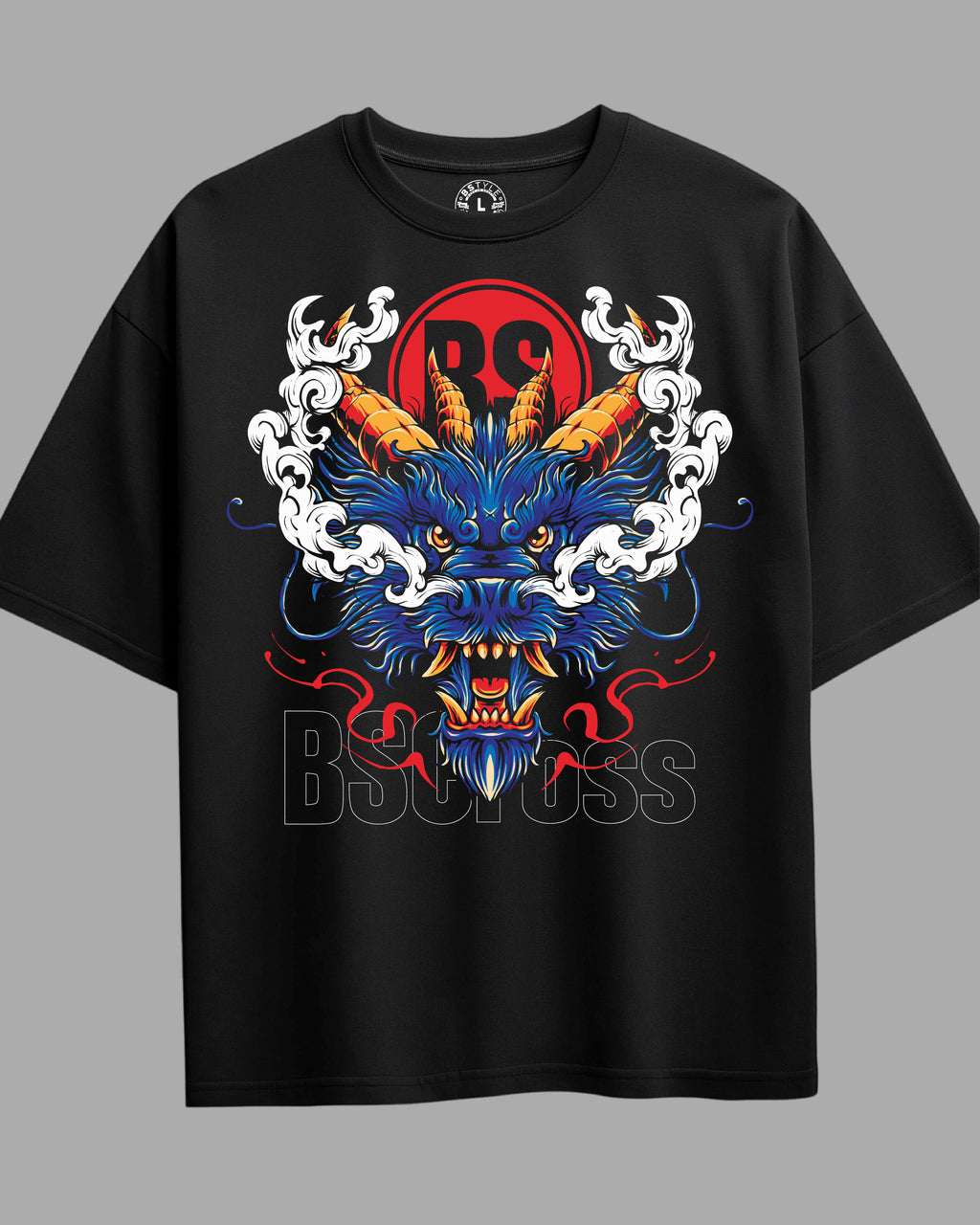 Oversized Exclusive - Dragon Furious Preta