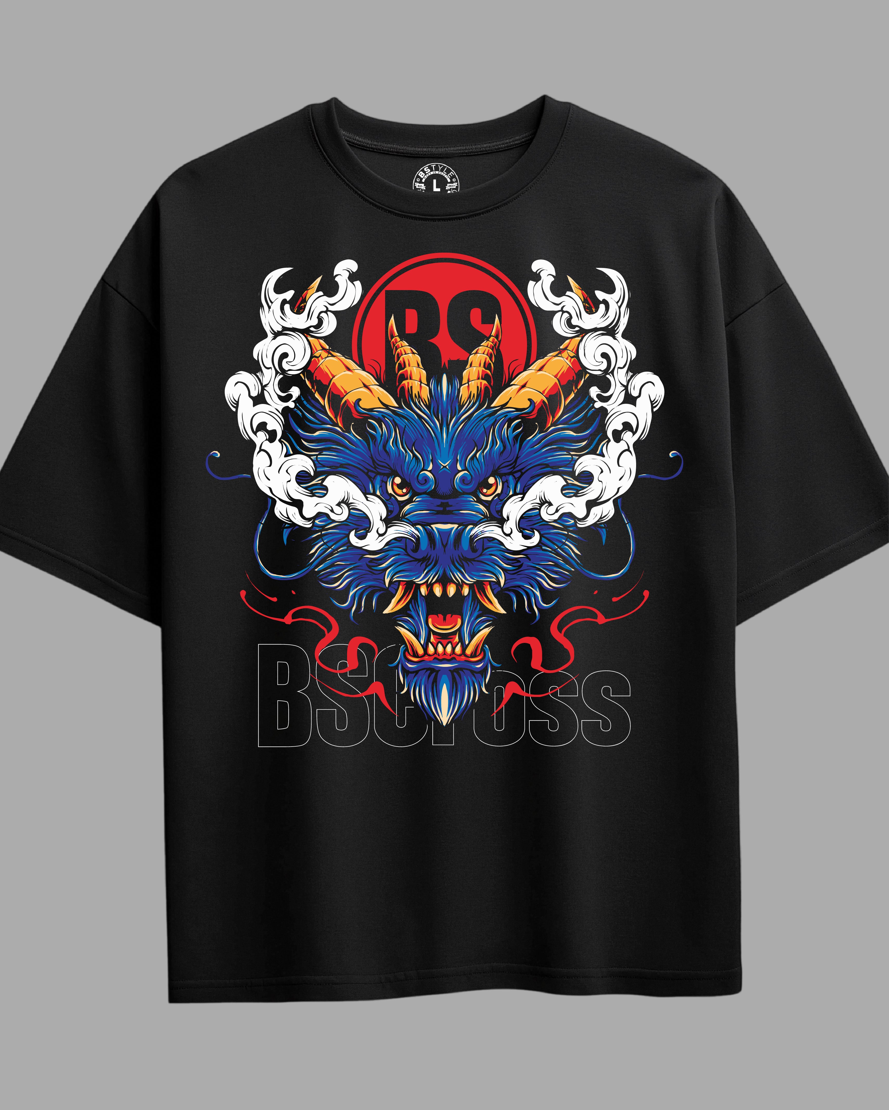 Oversized Exclusive - Dragon Furious Preta