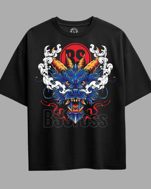 Oversized Exclusive - Dragon Furious Preta