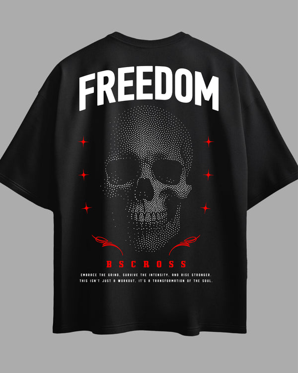 Oversized Exclusive - Freedom Skull Preta