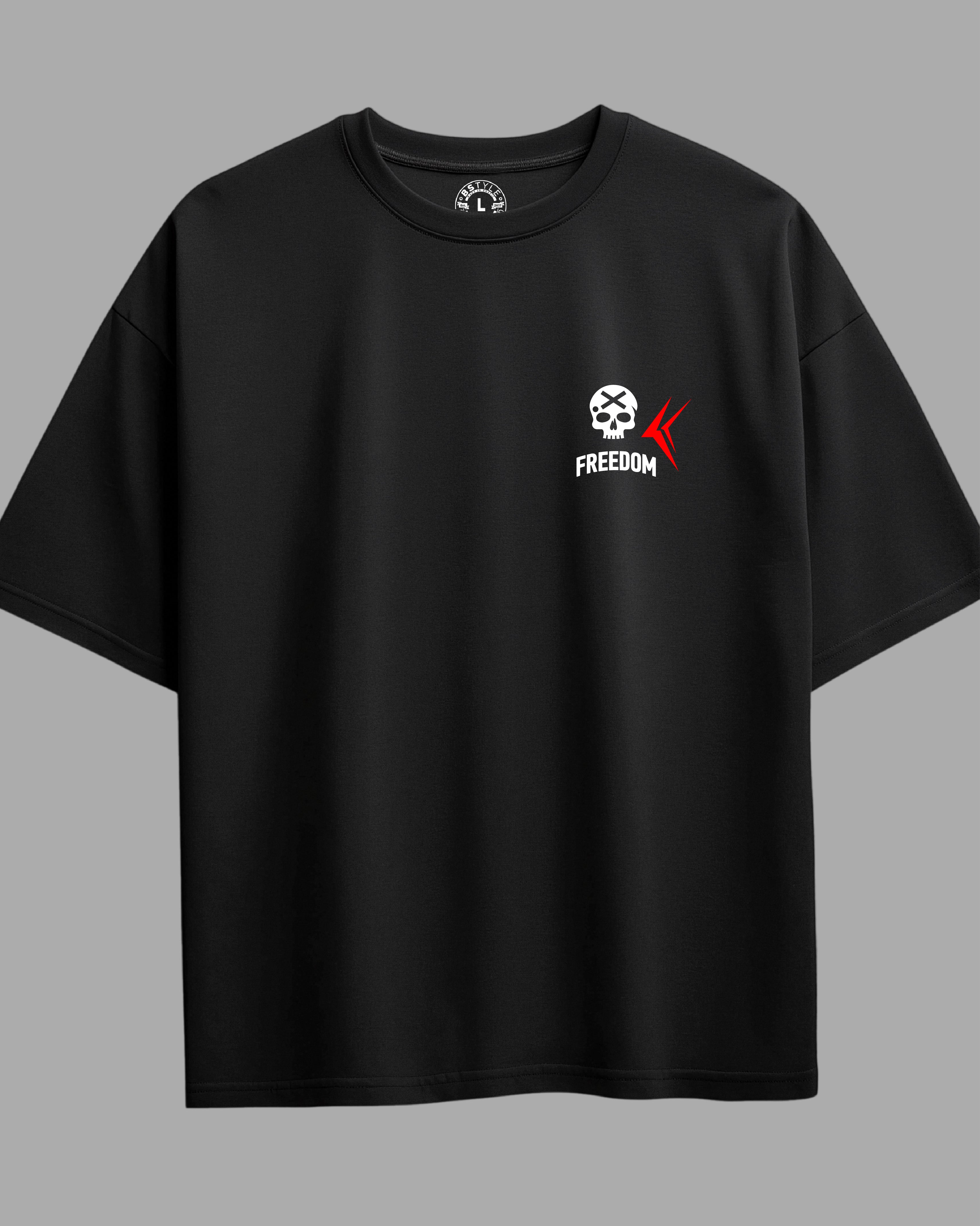 Oversized Exclusive - Freedom Skull Preta