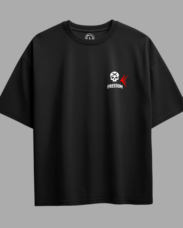 Oversized Exclusive - Freedom Skull Preta