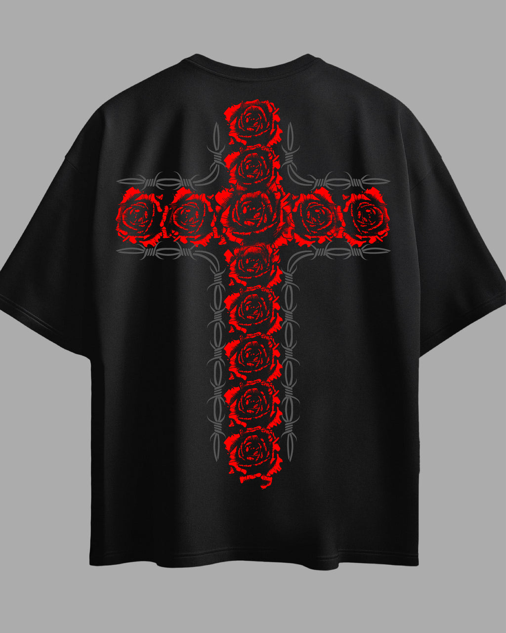 Oversized Exclusive - God Flowers Preta