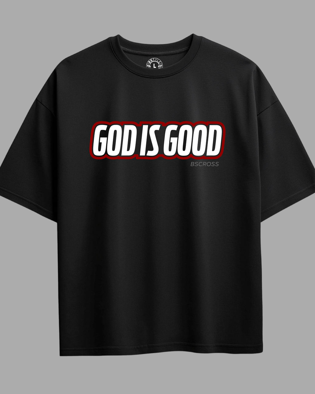 Oversized Exclusive - God is Good Preta