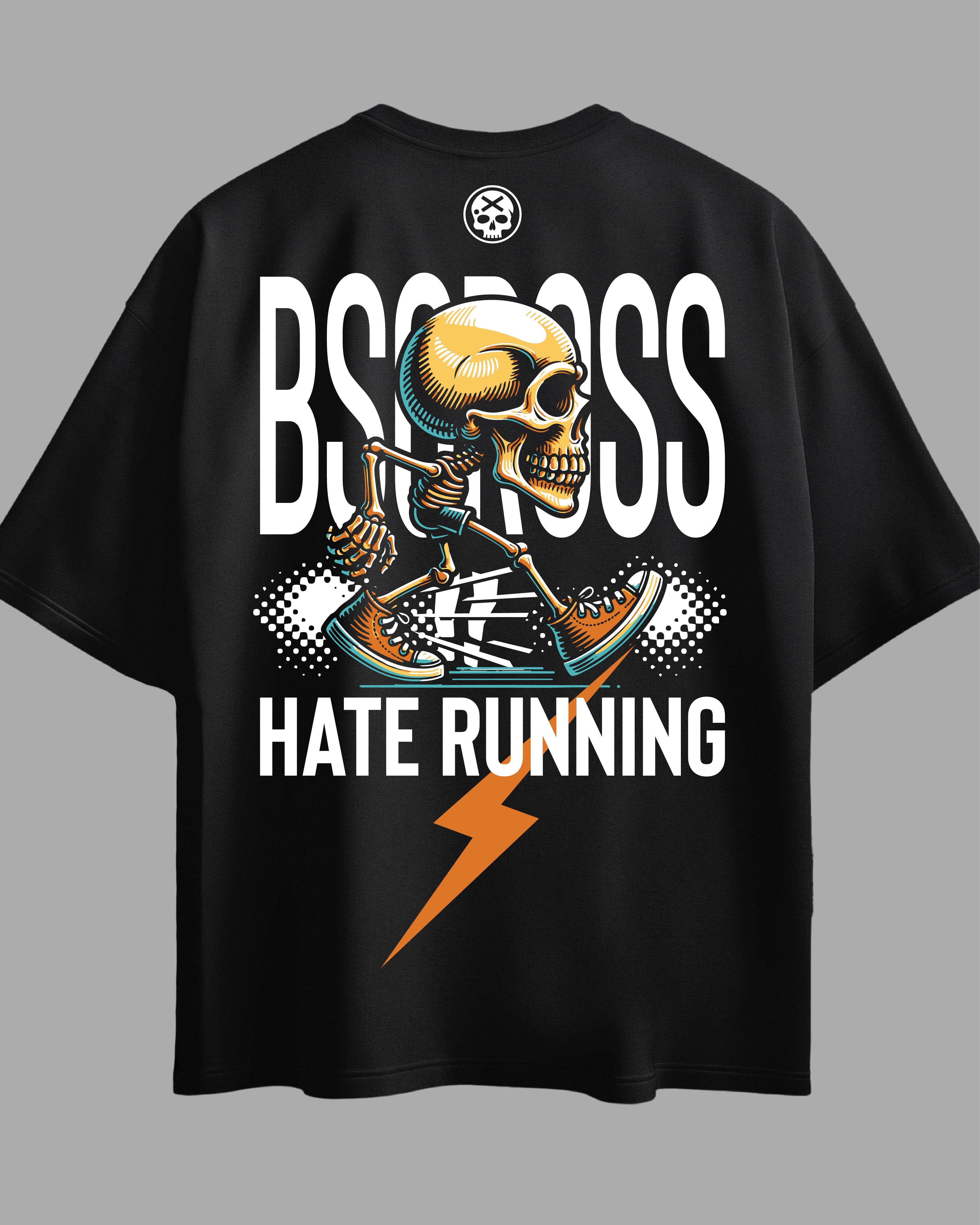 Oversized Exclusive - Hate Running Preta